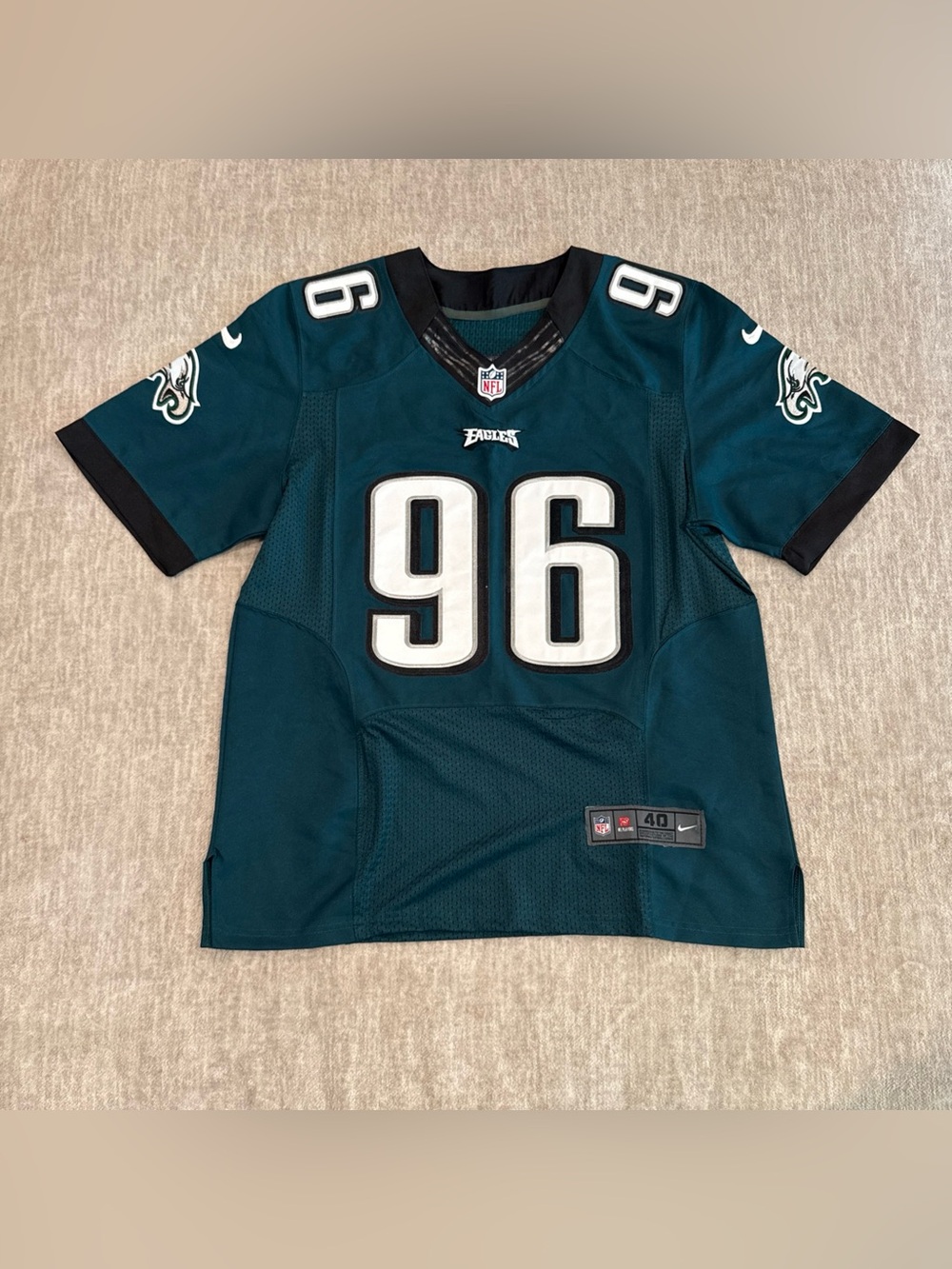 Bennie Logan Midnight Green Philadelphia Eagles Nike Vapor Elite Jersey Green 40
